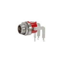 1 pcs : 721RALP - DC Power Connectors Low Profile RAPC Mount DC Power Jack, 2.1mm Center Pin, Short Bushing