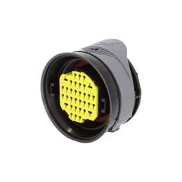 1 pcs : 10763095 - Automotive Connectors 34 way F Hybrid 1.5 2.8 SICMA Panel Through Sealed Connector