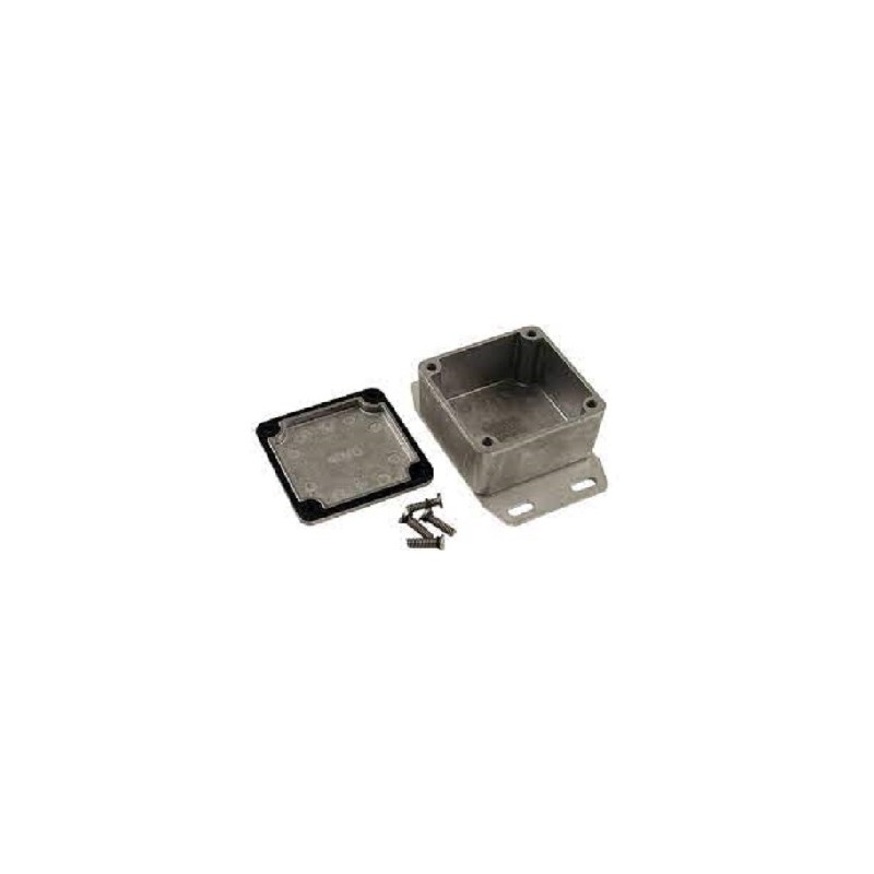 1 pcs - Hammond 1590 Series Die Cast Aluminium Alloy Enclosure, IP65, Flanged, 51 x 51 x 31mm