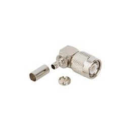 1 pcs : 122430 - RF Connectors / Coaxial Connectors TNC R/A PLUG RG55 223 142 400