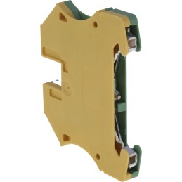 5 pcs - Weidmuller 2-Way WPE 4 Earth Terminal Block, 10 - 22 AWG Wire, Screw Down, Wemid Housing, ATEX