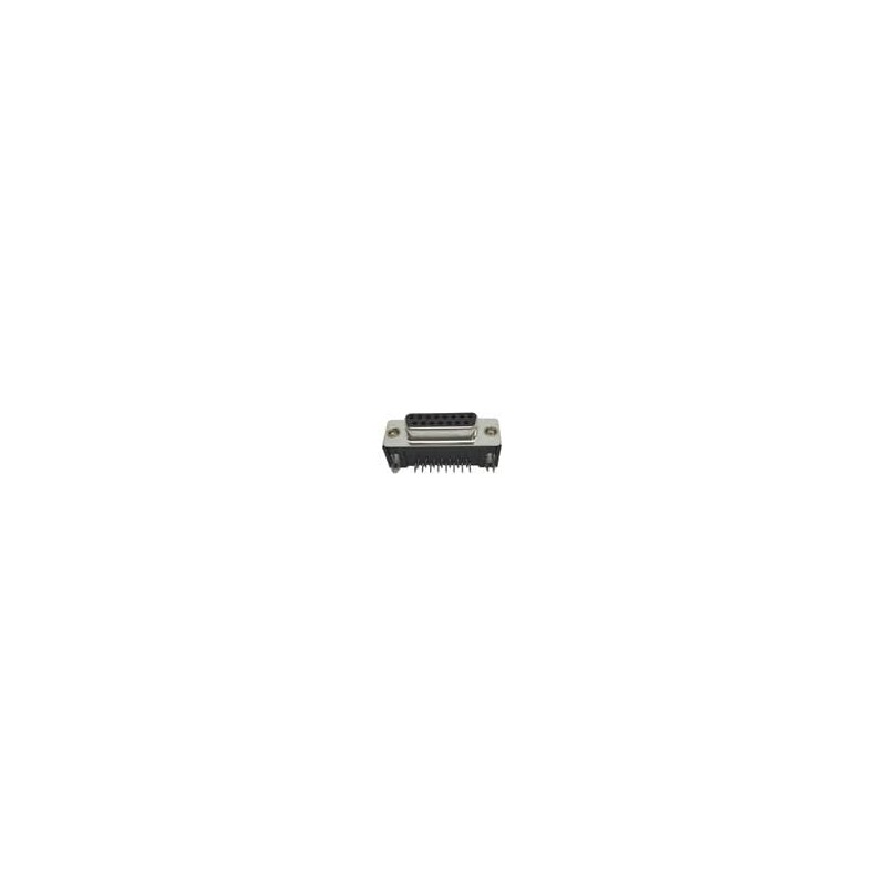 1 pcs : DA15-SL-24 - D-Sub Standard Connectors CONN D-SUB RCPT 15POS R/A SLDR