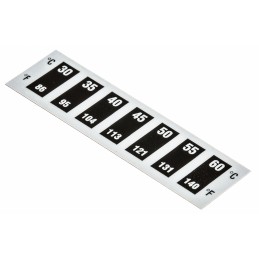 10 pcs - RS PRO Temperature Sensitive Label, 30°C to 60°C, 7 Levels