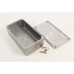 1 pcs - Hammond 1590 Series Die Cast Aluminium Enclosure, IP54, 122 x 122 x 40mm