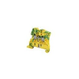 1 pcs : ZS4-PE - DIN Rail Terminal Blocks Aut SNK Screw