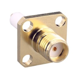 1210 pcs - TE Connectivity, jack PCB Mount SMA Connector, Solder Termination, Straight Body