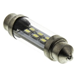 1 pcs - JKL Components LED Car Bulb, Cool White, Festoon shape
