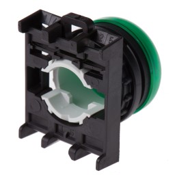 1 pcs - Eaton Green Pilot Light Head, 22.5mm Cutout RMQ Titan M22 Series