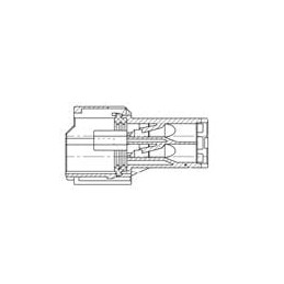 1 pcs : 7222748440 - Automotive Connectors CONN 8P 070 SWP LT GRY