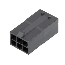 1300 pcs - Molex, 172762 14 Way Nylon Crimp Terminal Housing, 30.6mm Tab Size, Black