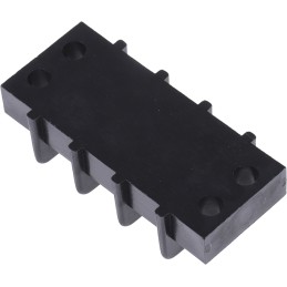5 pcs - RS PRO Non-Fused Terminal Block, 3-Way, 20A, 12 AWG Wire, Screw Termination