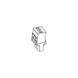 1 pcs : 1986370-3 - Pluggable Terminal Blocks StrPlug 3.5mm Green RH 3
