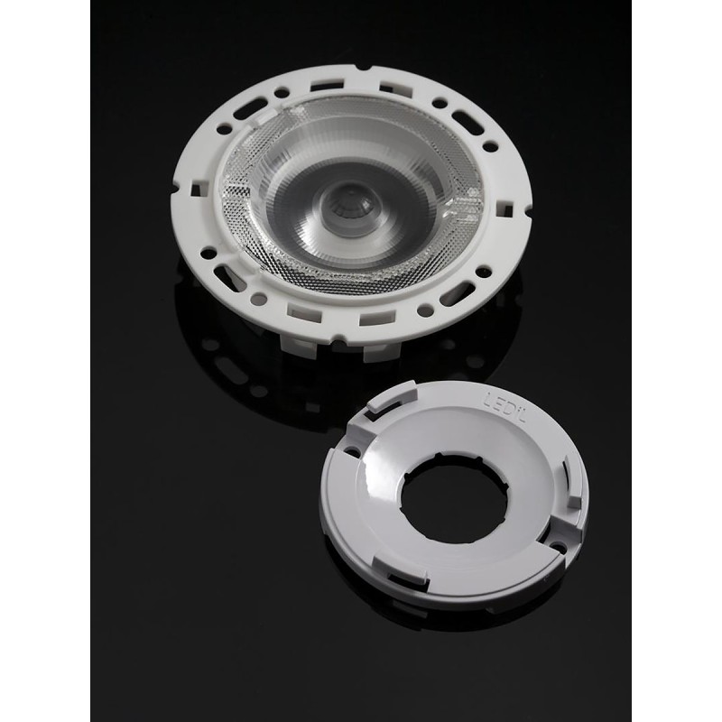 1 pcs - Ledil FCN15621_RONDA-W, Ronda Series Lens Assembly, 44 ° Wide Beam