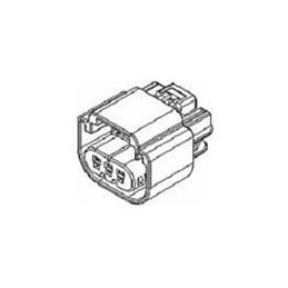 1 pcs : 13511132 - Automotive Connectors CON GT 150 3W FEM