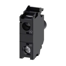 1 pcs - Siemens SIRIUS ACT Light Block - Amber, 24 V ac/dc