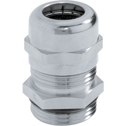 5 pcs - Lapp SKINTOP Series Metallic Nickel Plated Brass Cable Gland, PG36 Thread, 19mm Min, 26mm Max, IP68