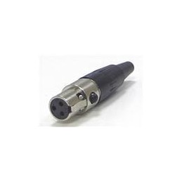 1 pcs : TA4FWX - XLR Connectors 4 POS MINI XLR FEMA