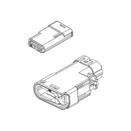 1 pcs : SRVWSB-05A-AH - Automotive Connectors SRV Male Connector
