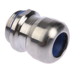 5 pcs - Lapp SKINTOP Series Metallic Stainless Steel Cable Gland, M25 Thread, 9mm Min, 17mm Max, IP69K