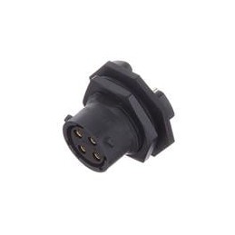 1 pcs : RTS712ND4S03 - Standard Circular Connector Receptacle,Jam Nut SZ12