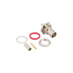 1 pcs : 112568 - RF Connectors / Coaxial Connectors BNC BULK CRIMP.JACK B8218 75 OHM