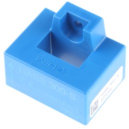 1 pcs - LEM HASS Series Current Transformer, 300A Input, 300:1, 25 mArms Output, 20.4 x 10.4mm Bore, 5 V