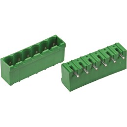 150 pcs - TE Connectivity 5.08mm Pitch 4 Way Pluggable Terminal Block, Header, Through Hole, Solder Termination