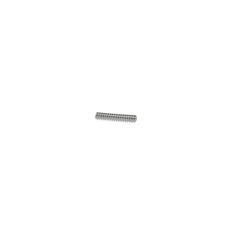 1 pcs : TBL007A-500-18GY - Fixed Terminal Blocks Terminal block, screwless, 5.00, 45, 18, Gray