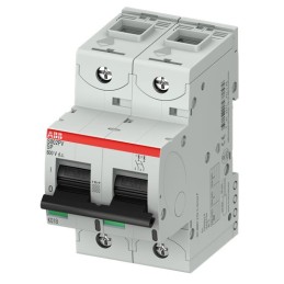 1 pcs - ABB S800PV MCB, 2P, 100A Curve B