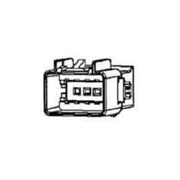 1 pcs : 13516907 - Automotive Connectors 16P BLK GT150 ASSY 15 AMPS