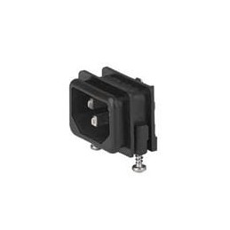 1 pcs : GSF1.0002.01 - AC Power Entry Modules GSF Screwfit without fuse