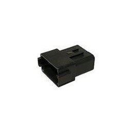 1 pcs : DT04-12PB - Automotive Connectors DT 12 WAY REC BLK KEY ARGM
