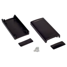 1 pcs - RS PRO Black ABS Enclosure, IP54, IK07, 120.8 x 60.7 x 31.1mm