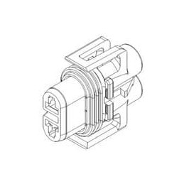 1 pcs : 12124819 - Automotive Connectors 2 Way F M/P 280 Sealed