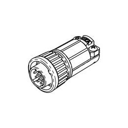 1 pcs : W3280-12PG-535 - Standard Circular Connector MU WR CBL 1220 PIN CRP 535