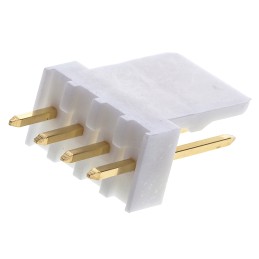 1500 pcs - Molex KK 254 Series Straight Through Hole Pin Header, 4 Contact(s), 2.54mm Pitch, 1 Row(s), Unshrouded