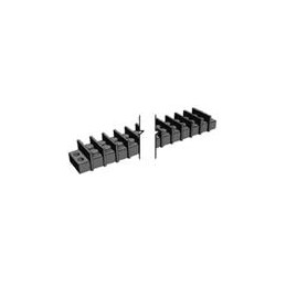 1 pcs : 1-1546306-1 - Barrier Terminal Blocks 11P .374' DR BARRIER STRIP