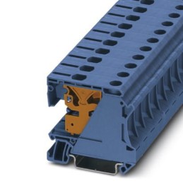 5 pcs - Phoenix Contact UTN 16 Series Blue Disconnect Terminal Block, 6 - 25mm², Single-Level, Screw Termination