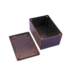 1 pcs - Hammond 1591XX Series ABS Enclosure, IP54, Flanged, 122 x 81 x 56mm