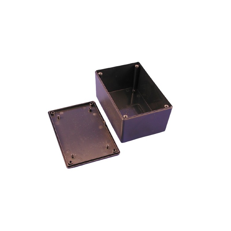 1 pcs - Hammond 1591XX Series ABS Enclosure, IP54, Flanged, 122 x 81 x 56mm