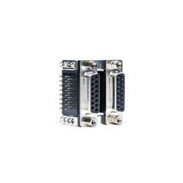 1 pcs : K42X-A15S/S-A4NJ - D-Sub Dualport Connectors DL-PRT 15F OVR 15F 750' 4GB JS