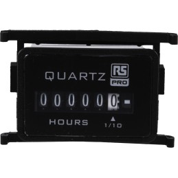 1 pcs - RS PRO Hour Meter Counter, 6 Digit, 50Hz, 90 - 264 V ac