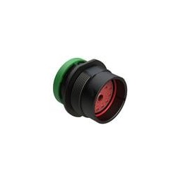 1 pcs : AHDP04-24-14PN-BRA - Standard Circular Connector 14 POSITION RECEPT GREEN