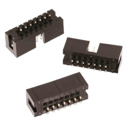 5 pcs - Wurth Elektronik WR-BHD Series Straight Through Hole PCB Header, 26 Contact(s), 2.54mm Pitch, 2 Row(s), Shrouded