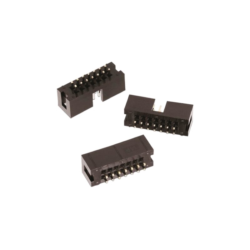 5 pcs - Wurth Elektronik WR-BHD Series Straight Through Hole PCB Header, 26 Contact(s), 2.54mm Pitch, 2 Row(s), Shrouded