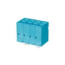 1 pcs : TBL008V-1000-04BE - Fixed Terminal Blocks Terminal block, screwless, 10.0, Vertical, 4, Blue