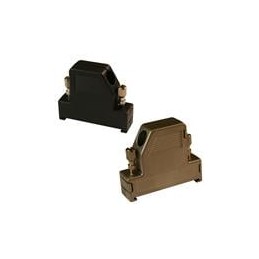 1 pcs : 951-009-020R121 - D-Sub Backshells 9P 60D w/ Thmbscrw Metalized Plastic