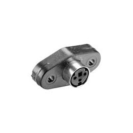 1 pcs : MD-30SP - Circular DIN Connectors 3 8 Positions, Receptacle, Vertical, Panel Mount, Mini Circular DIN Connector