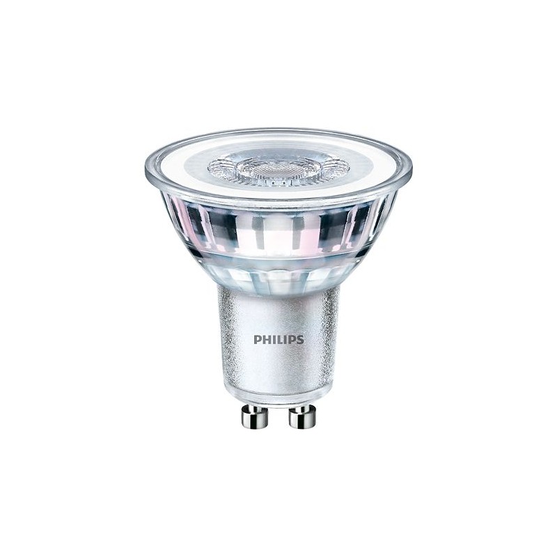 1 pcs - Philips CorePro GU10 LED GLS Bulb 3.5 W(35W), 4000K, Cool White, PAR 16 shape
