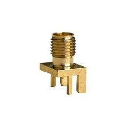 1 pcs : BU-1420701851 - RF Connectors / Coaxial Connectors CONN SMA JACK STR. EDGE MOUNT
